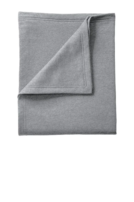 Port & Company - Core Fleece Sweatshirt Blanket Hoodie with Button Classic Timeless