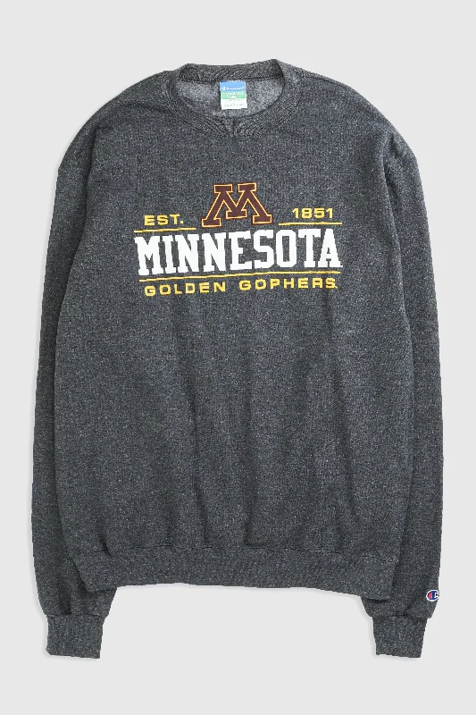 Vintage Minnesota Sweatshirt Hooded Sweatshirt Casual Wear Street Style