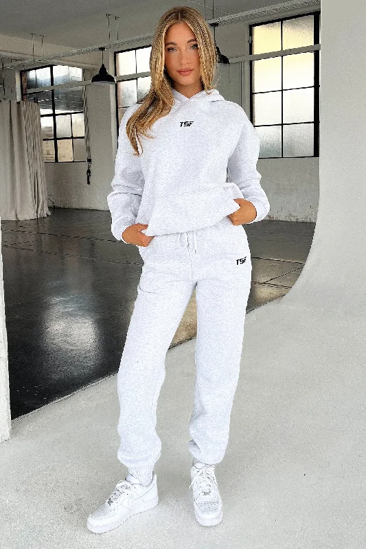 Kaztek Hoodie - Grey Hoodie with Logo Branding Identity