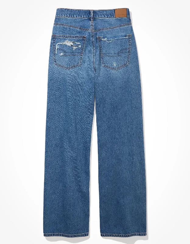 AE Super High-Waisted Baggy Wide-Leg Jean