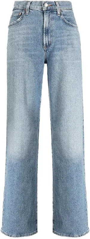 Agolde Women's Harper Mid-Rise Relaxed Straight Jeans, Flash, 24 Classic Slim Fit Jeans Agolde Women's Harper Mid-Rise Relaxed Straight Jeans, Flash, 24 Classic Slim Fit Jeans
