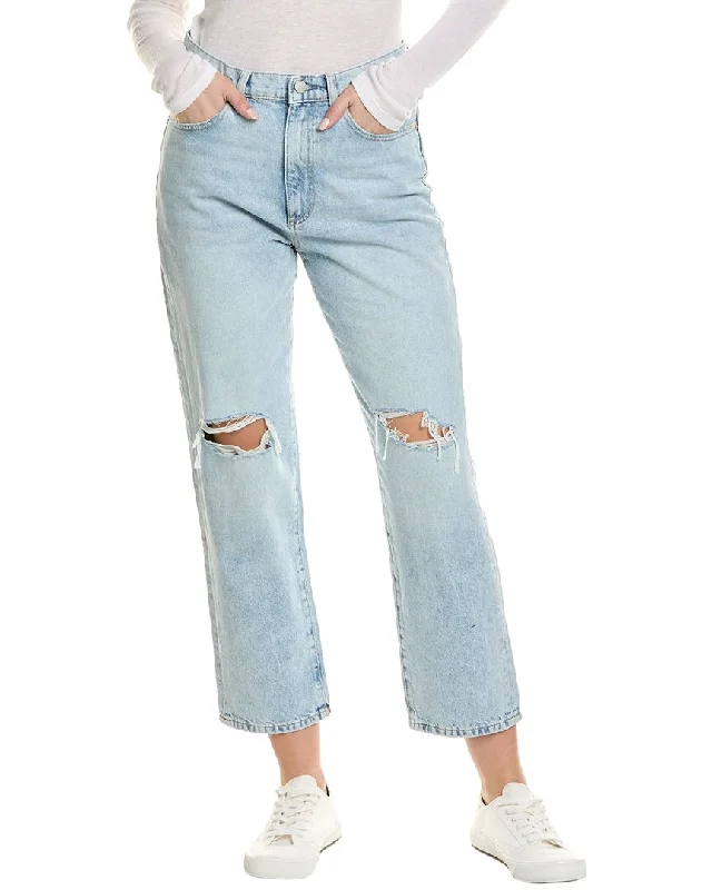 Dl1961 Enora Crystal Lake Ultra High-Rise Cigarette Jean Elegant Wide-Leg Jeans