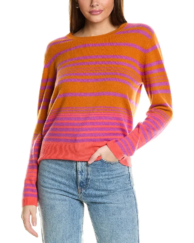 Collaboration Dahlia Stripe Cashmere Sweater