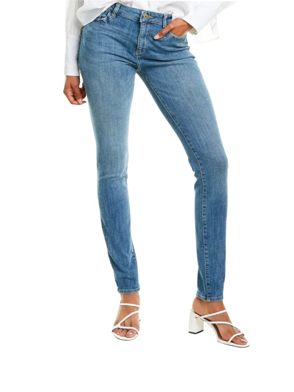 DL1961 Women's Knox Florence Mid Rise Instasculpt Skinny Jeans Size 28 NWT Casual Distressed Denim Jeans DL1961 Women's Knox Florence Mid Rise Instasculpt Skinny Jeans Size 28 NWT Casual Distressed Denim Jeans
