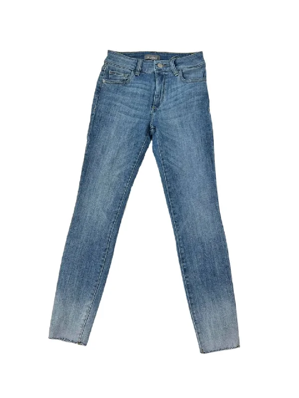 DL1961 Women's Logan Florence Cropped Mid Rise Instasculpt Skinny Jeans Size 24 Stylish Paperbag Waist Denim DL1961 Women's Logan Florence Cropped Mid Rise Instasculpt Skinny Jeans Size 24 Stylish Paperbag Waist Denim