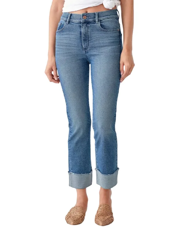 DL1961 Women's Monclair Mara Ankle High Rise Instasculpt Straight Jeans Size 27 Trendy Acid Wash Skinny Jeans DL1961 Women's Monclair Mara Ankle High Rise Instasculpt Straight Jeans Size 27 Trendy Acid Wash Skinny Jeans
