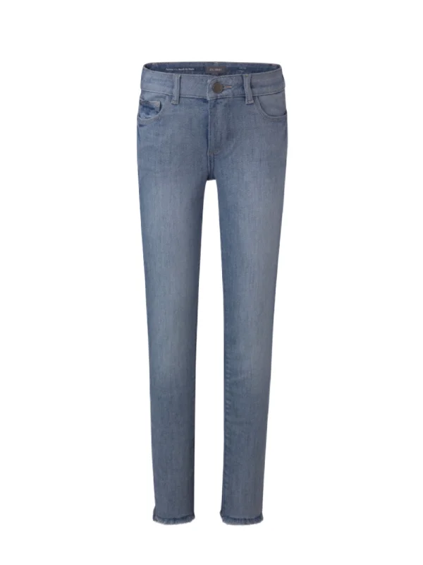 DL1961 Women's Niagara Chloe Skinny Cropped Jeans Size 14 NWT Fashionable Button-Front Jeans DL1961 Women's Niagara Chloe Skinny Cropped Jeans Size 14 NWT Fashionable Button-Front Jeans