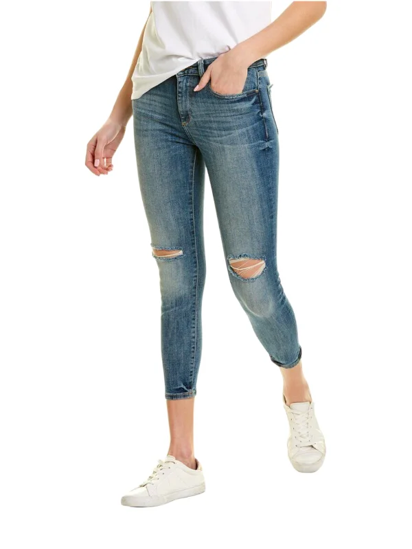 DL1961 Women's Prospect Florence Cropped Mid Rise Skinny Jeans Size 25 NWT Stylish High-Waisted Denim DL1961 Women's Prospect Florence Cropped Mid Rise Skinny Jeans Size 25 NWT Stylish High-Waisted Denim