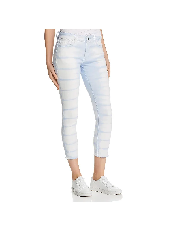 DL1961 Women's Skyway Farrow Cropped High Rise Instasculpt Skinny Jeans NWT Casual Distressed Skinny Jeans DL1961 Women's Skyway Farrow Cropped High Rise Instasculpt Skinny Jeans NWT Casual Distressed Skinny Jeans