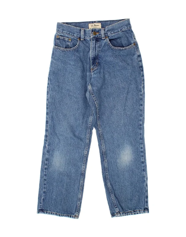 L.L.BEAN Womens Original Fit Straight Jeans US 4 Small W26 L26 Blue Cotton Stylish Bootcut Denim Jeans L.L.BEAN Womens Original Fit Straight Jeans US 4 Small W26 L26 Blue Cotton Stylish Bootcut Denim Jeans