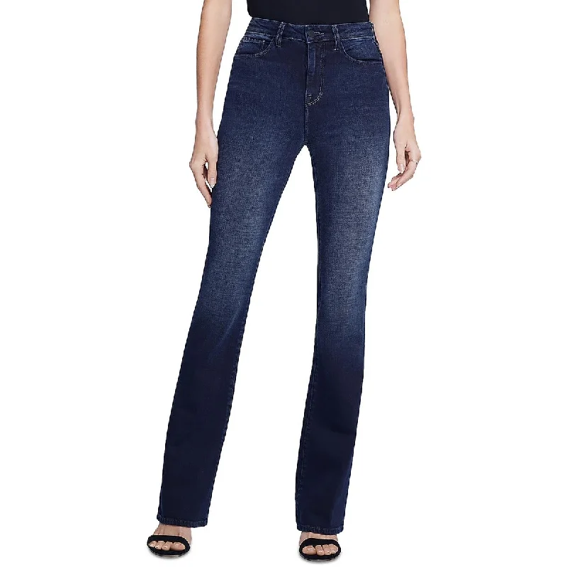 L'Agence Womens Selma High Rise Dark Wash Bootcut Jeans Cozy Stretch High-Waist Jeans L'Agence Womens Selma High Rise Dark Wash Bootcut Jeans Cozy Stretch High-Waist Jeans