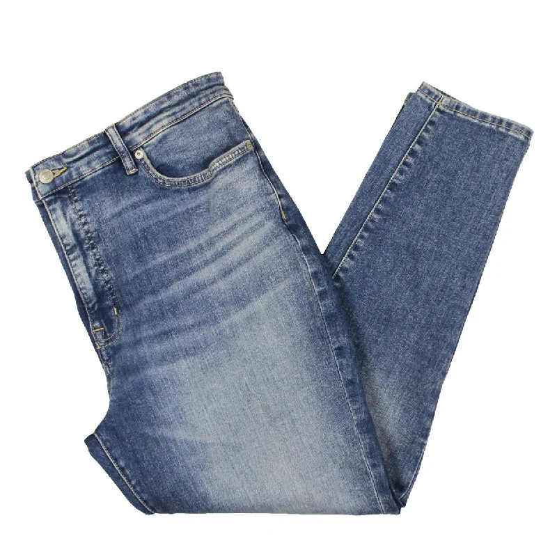Lauren Ralph Lauren Womens High Rise Medium Wash Skinny Jeans Trendy Skinny Fit Jeans Lauren Ralph Lauren Womens High Rise Medium Wash Skinny Jeans Trendy Skinny Fit Jeans
