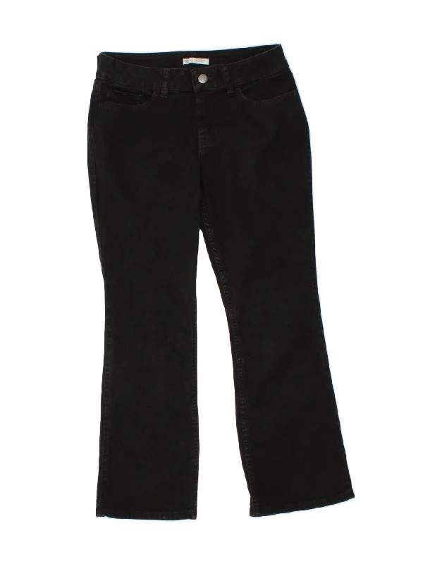 LEE Womens Riders Mid Rise Bootcut Jeans US 10 Large W34 L30 Black Cotton Cozy Relaxed Fit Denim Jeans LEE Womens Riders Mid Rise Bootcut Jeans US 10 Large W34 L30 Black Cotton Cozy Relaxed Fit Denim Jeans