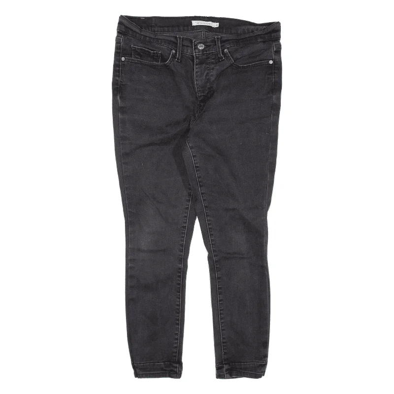 LEVI'S 311 Big E Jeans Black Denim Slim Skinny Womens W30 L23 Casual Distressed Skinny Jeans LEVI'S 311 Big E Jeans Black Denim Slim Skinny Womens W30 L23 Casual Distressed Skinny Jeans