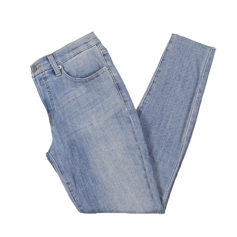 Lucky Brand Womens Ava Mid-Rise Raw Hem Skinny Jeans Stylish High-Waist Skinny Denim Lucky Brand Womens Ava Mid-Rise Raw Hem Skinny Jeans Stylish High-Waist Skinny Denim