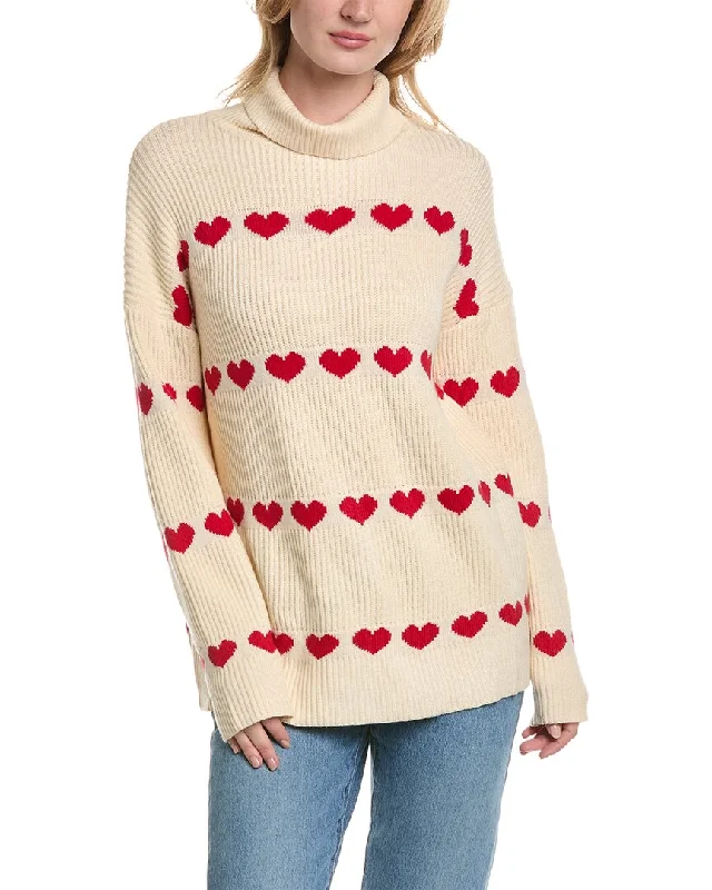 LUXE ALWAYS Hearts Sweater