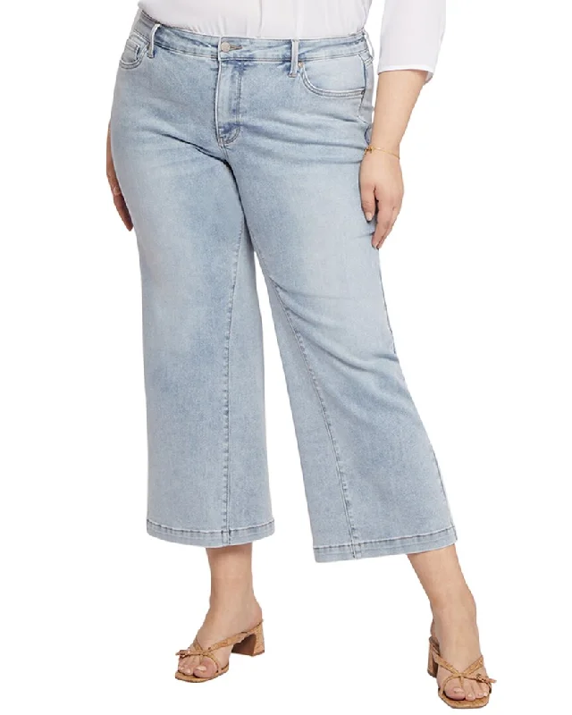 NYDJ Plus Teresa Skylar Wide Leg Jean