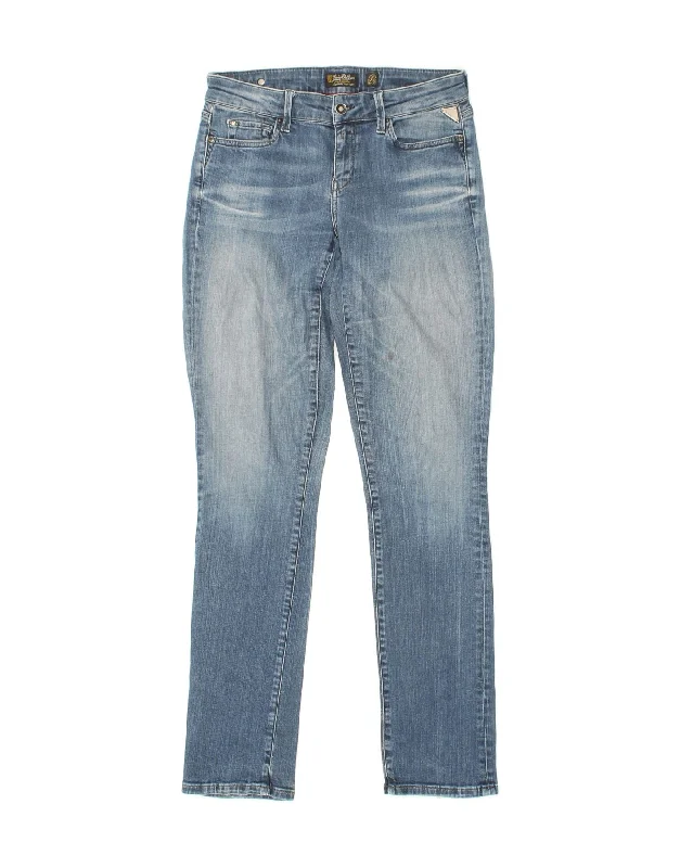 REPLAY Womens Slim Jeans W30 L33 Blue