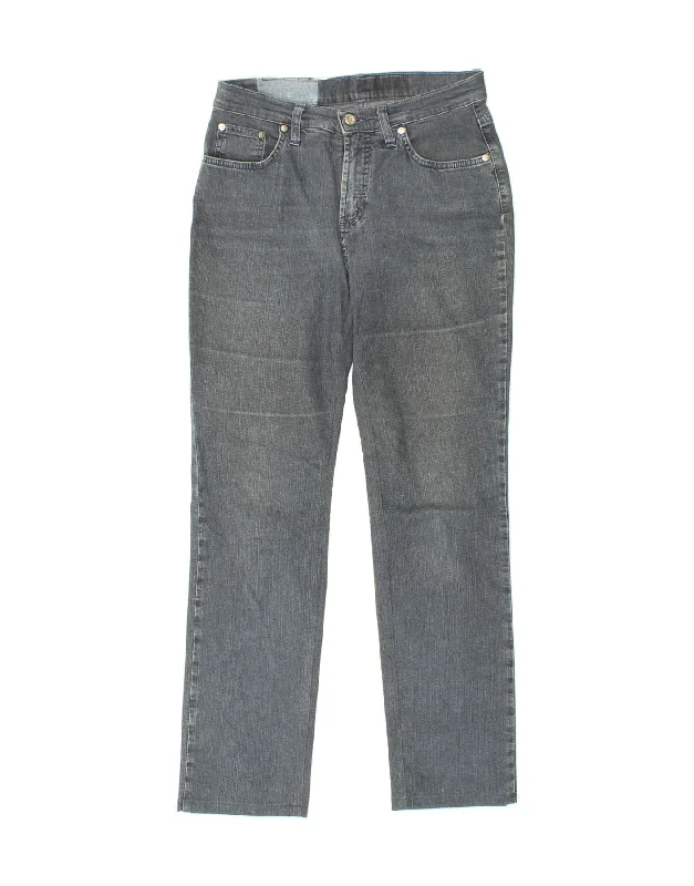 TRUSSARDI Womens Straight Jeans W27 L29 Blue