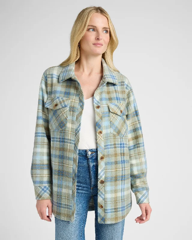 Sage Blue Plaid