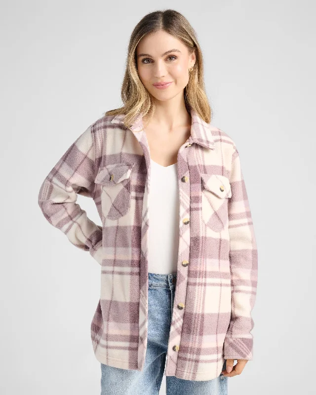 Plum Pink Plaid