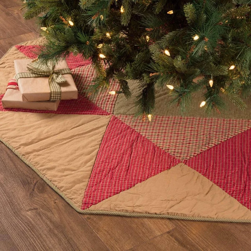 Dolly Star Christmas Tree Skirt 60 VHC Brands