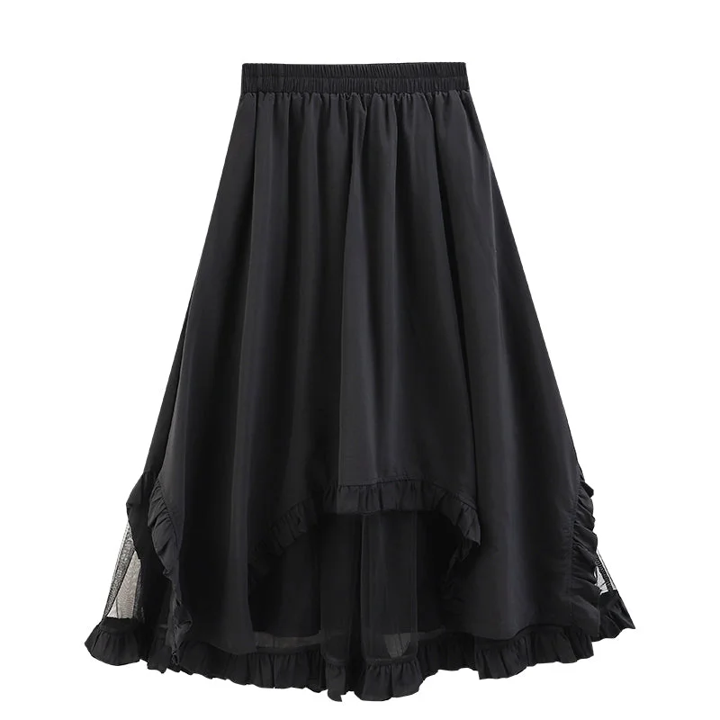 Irregular Patchwork Skirt