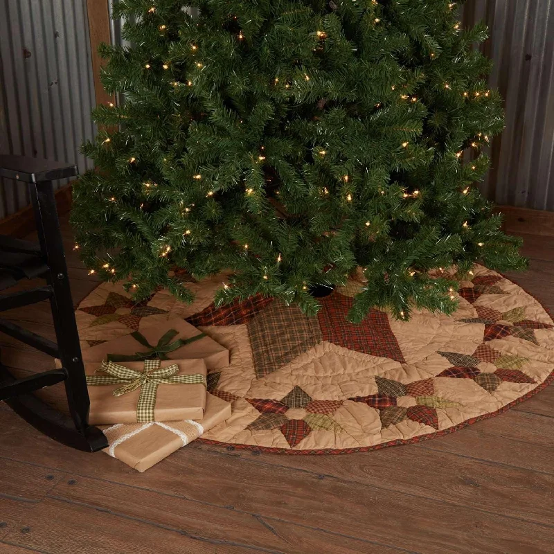 Tea Star Christmas Tree Skirt 55 VHC Brands